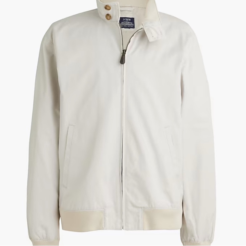 J. Crew Factory Cream Men's Lightweight Jacket